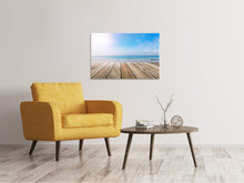 Load image into Gallery viewer, Canvas print The Beautiful Beach House
