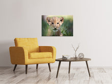 Load image into Gallery viewer, Canvas print Lion Baby
