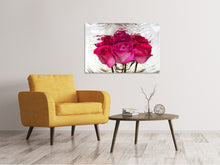 Load image into Gallery viewer, Canvas print The Rose Reflection
