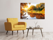 Load image into Gallery viewer, Canvas print Forest Reflection In Water
