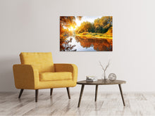 Load image into Gallery viewer, Canvas print Forest Reflection In Water
