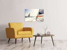 Load image into Gallery viewer, Canvas print Yacht
