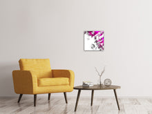 Load image into Gallery viewer, Canvas print 3D Crystals Pink
