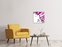 Load image into Gallery viewer, Canvas print 3D Crystals Pink
