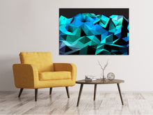 Load image into Gallery viewer, Canvas print 3D Diamonds
