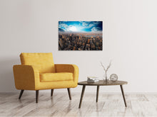 Load image into Gallery viewer, Canvas print Skyline Over The Rooftops Of Manhattan
