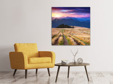 Load image into Gallery viewer, Canvas print Sunset In The Mountain Scenery
