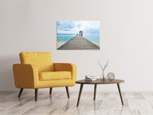 Load image into Gallery viewer, Canvas print Ocean Footbridge
