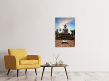 Load image into Gallery viewer, Canvas print Buddha Statue at Dusk
