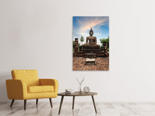Load image into Gallery viewer, Canvas print Buddha Statue at Dusk
