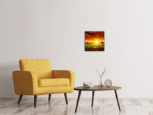 Load image into Gallery viewer, Canvas print The Vineyard At Sunset
