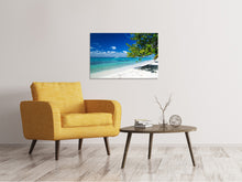 Load image into Gallery viewer, Canvas print Happy Beach
