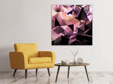 Load image into Gallery viewer, Canvas print 3D Crystal Structure
