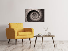 Load image into Gallery viewer, Canvas print Stone Spiral Staircase
