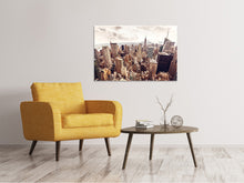 Load image into Gallery viewer, Canvas print Skyline Over The Roofs Of Manhattan
