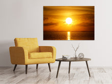 Load image into Gallery viewer, Canvas print Sunset Lake
