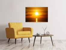 Load image into Gallery viewer, Canvas print Sunset Lake
