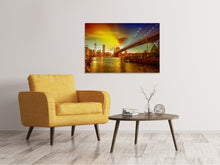 Load image into Gallery viewer, Canvas print Skyline Brooklyn Bridge NY
