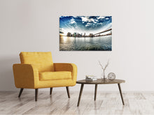 Load image into Gallery viewer, Canvas print Brooklyn Bridge From The Other Side
