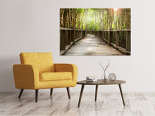 Load image into Gallery viewer, Canvas print Wooden Bridge
