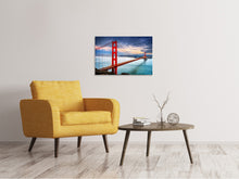 Load image into Gallery viewer, Canvas print The Golden Gate Bridge At Sunset
