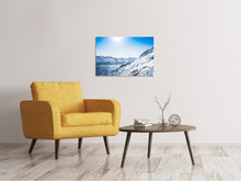 Load image into Gallery viewer, Canvas print Mountain Panorama In Snow
