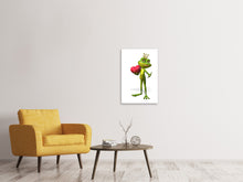 Load image into Gallery viewer, Canvas print Frog King
