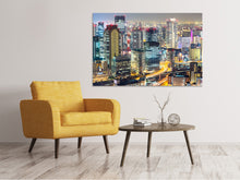 Load image into Gallery viewer, Canvas print Skyline Osaka In Sea Of Lights
