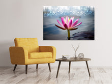 Load image into Gallery viewer, Canvas print Lotus In The Morning Dew
