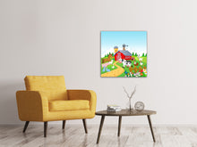 Load image into Gallery viewer, Canvas print Funny Farm
