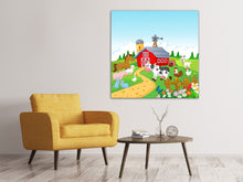 Load image into Gallery viewer, Canvas print Funny Farm

