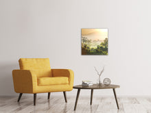 Load image into Gallery viewer, Canvas print Light Show In forest
