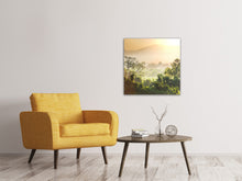 Load image into Gallery viewer, Canvas print Light Show In forest
