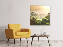 Load image into Gallery viewer, Canvas print Light Show In forest
