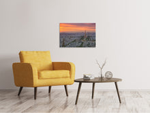 Load image into Gallery viewer, Canvas print Paris Skyline At Sunset
