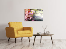 Load image into Gallery viewer, Canvas print Lilies In Pond
