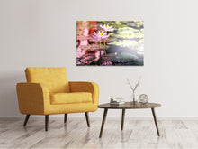 Load image into Gallery viewer, Canvas print Lilies In Pond
