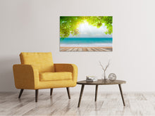 Load image into Gallery viewer, Canvas print Beach Terrace

