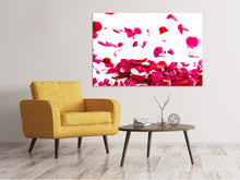 Load image into Gallery viewer, Canvas print Let It Rain Red Roses For Me
