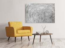 Load image into Gallery viewer, Canvas print Wipe Technique In Gray
