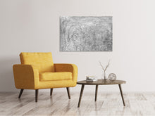Load image into Gallery viewer, Canvas print Wipe Technique In Gray
