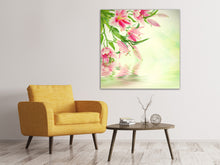 Load image into Gallery viewer, Canvas print Lilies On Water

