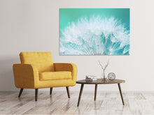 Load image into Gallery viewer, Canvas print Close Up Dandelion In Morning Dew
