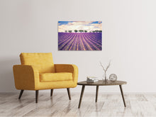 Load image into Gallery viewer, Canvas print The Lavender Field
