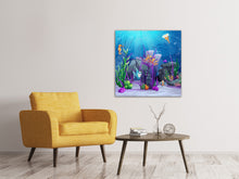 Load image into Gallery viewer, Canvas print Underwater Treasure Hunt

