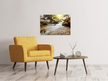 Load image into Gallery viewer, Canvas print Cascading Waterfall
