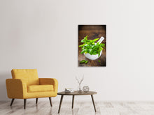 Load image into Gallery viewer, Canvas print Fresh Basil
