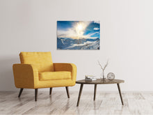 Load image into Gallery viewer, Canvas print Over The Snowy Peaks
