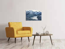 Load image into Gallery viewer, Canvas print Photo Wallaper Mountains In Monochrome
