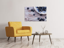 Load image into Gallery viewer, Canvas print Blueberries
